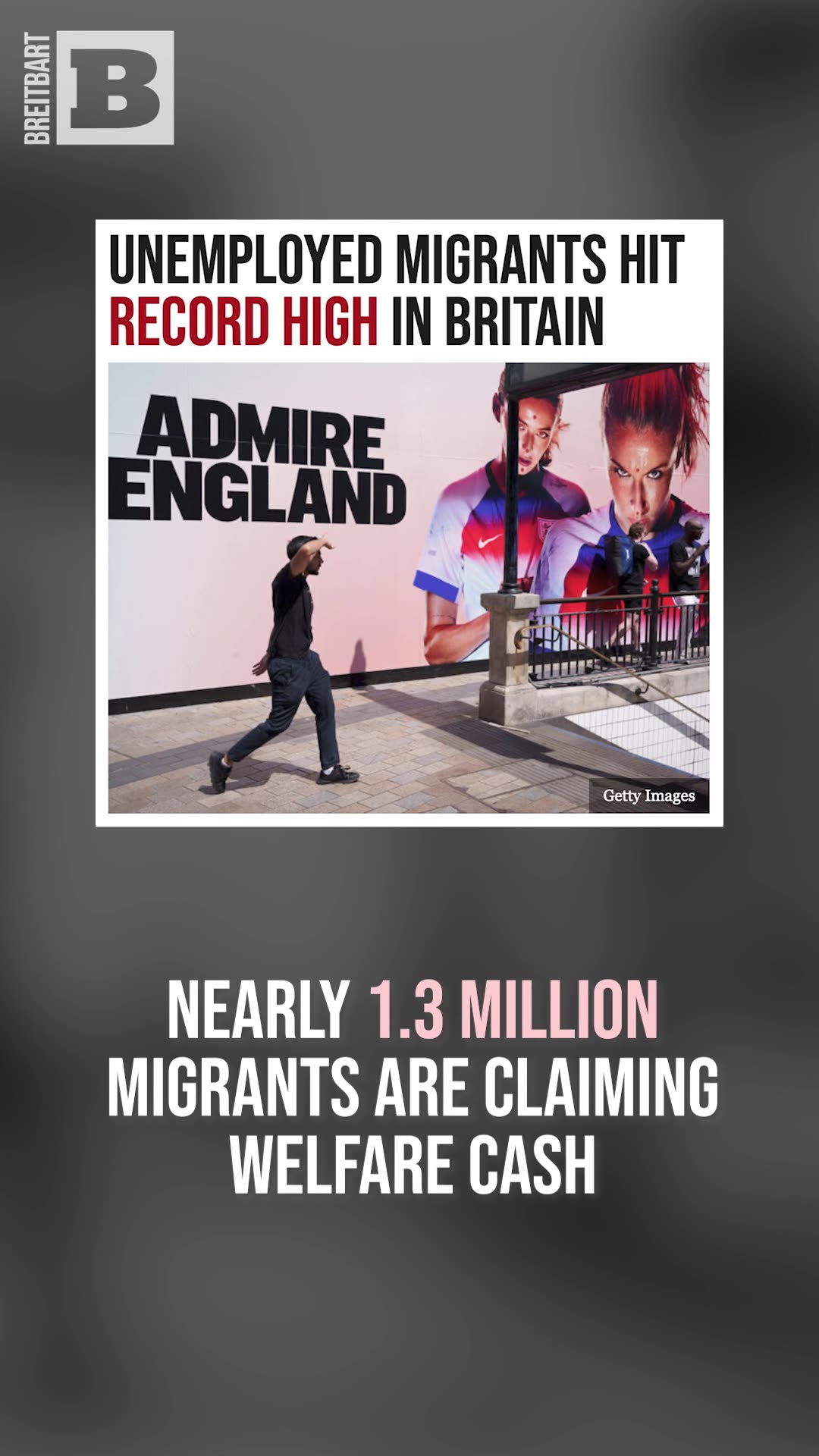 Nearly 1.3 Million Migrants Are Claiming Welfare Cash