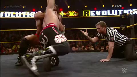 Adrian Neville vs Sami Zayn - NXT Championship - NXT Takeover_Revolution HD