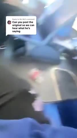 Black Male Beats Robs White Male Sitting in Back of Bus Give Me My Mother Fcking Money