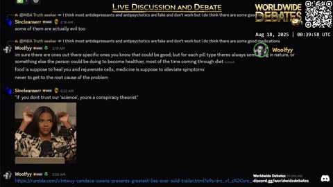 0023 - Worldwide Debates LIVE - YouTube/Rumble/Twitch/Kick