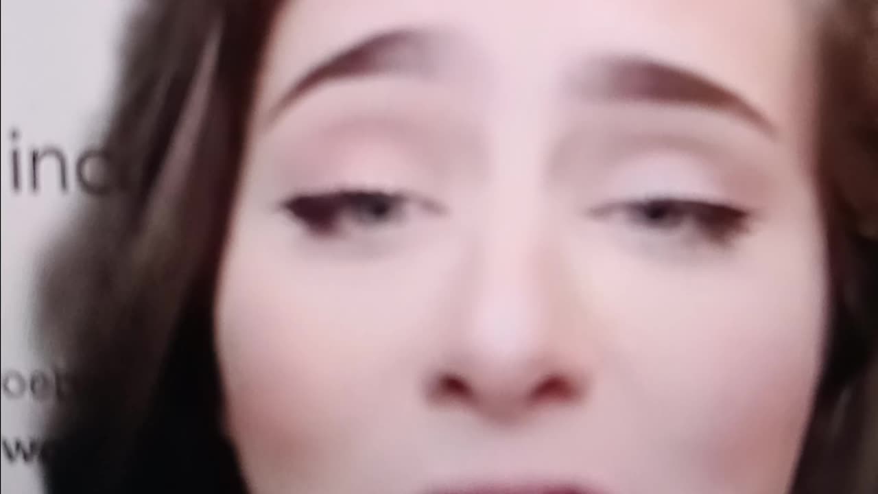 Girl goes for longest tongue record
