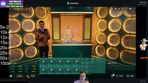 Hit the 100X Mega Ball, You Win BIG! Live Casino Games