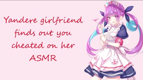 Yandere girl dissects your corpse after you cheated on her ASMR (reupload)