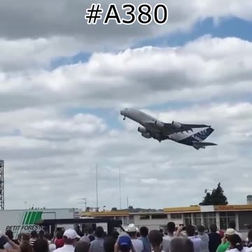 Amazing Real #A380 Vertical Takeoff #Aviation #Avgeeks #AeroArduino