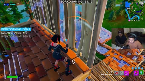 Timmy cooking in Fortnite 60 ping