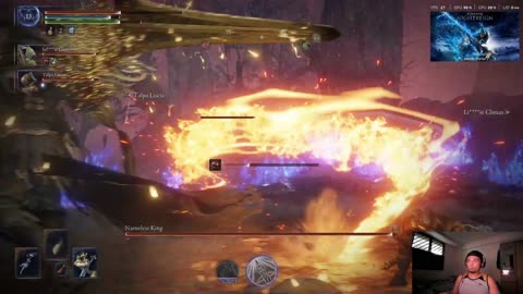 Elden Ring NightReign: Nameless King Heir of Fire destroyed