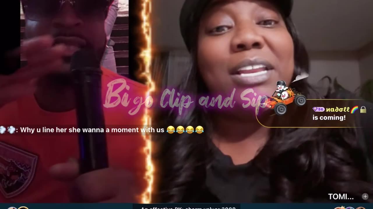 TomiKay lines with the brother n it gets crazy 5/5/25 #bigoclipandsip