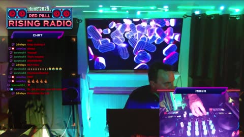 Red Pill Rising Radio 6/28/25 [2 of 2] - DJ Daveed, GoldiLox, D-Jabe, Shadowstar, Magical Mitzi