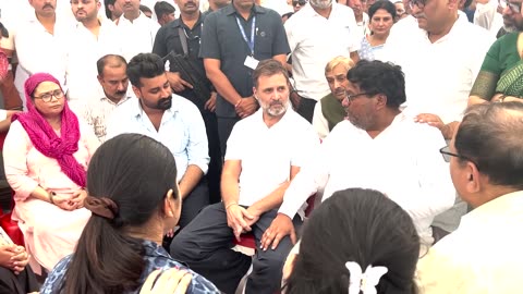 Meeting Victims of Pahalgam Terror Attack Rahul Gandhi