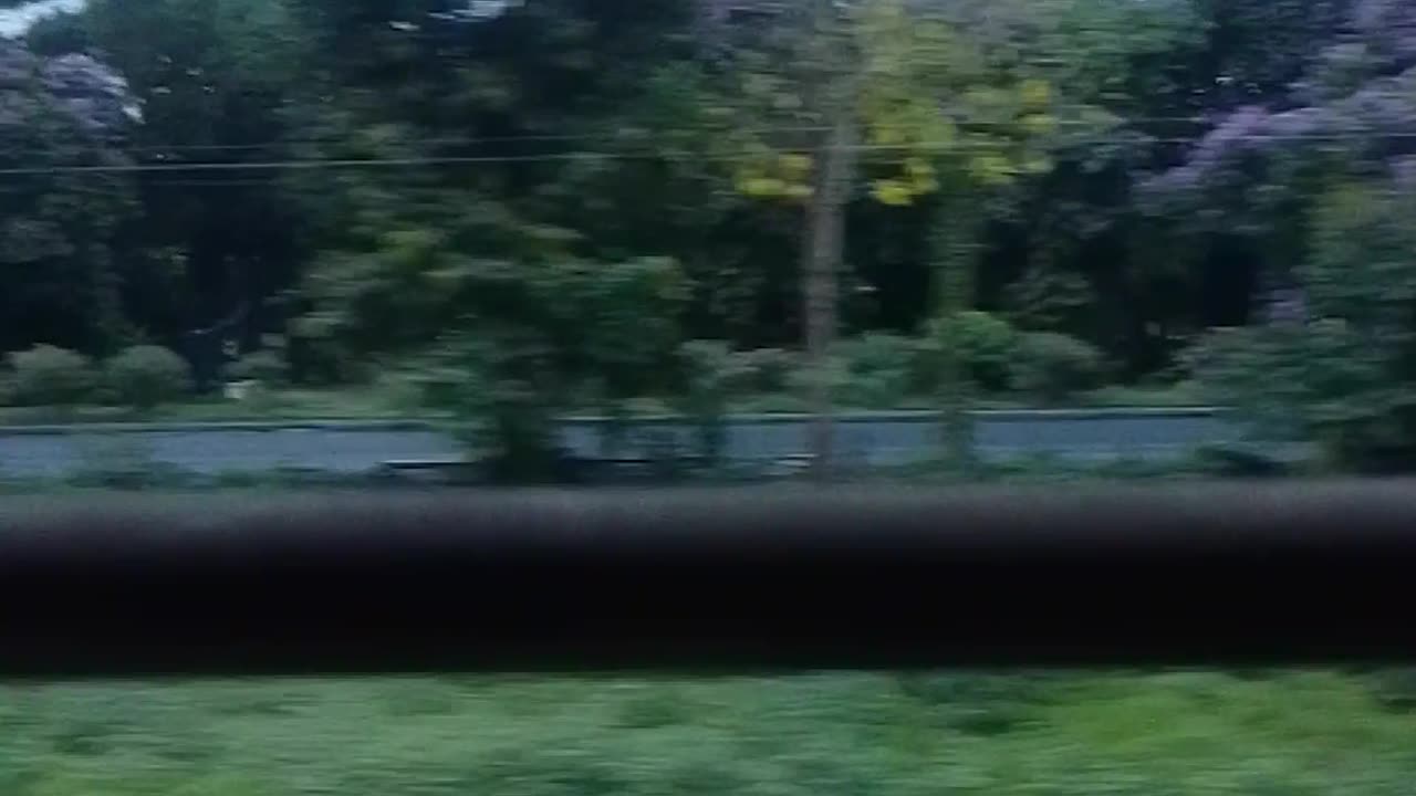 From the train🚂 window