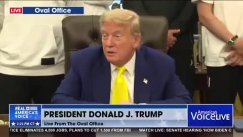 President Donald J. Trump: "Tucker [Carlson] a nice guy.