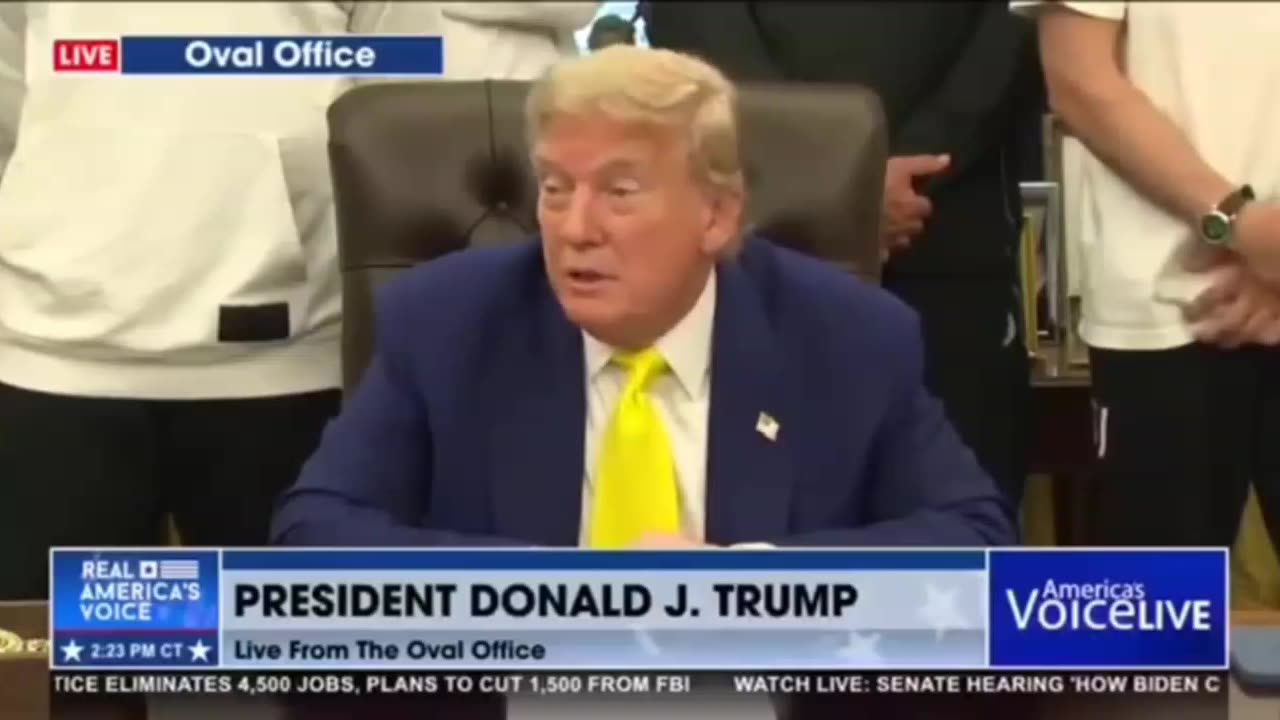 President Donald J. Trump: "Tucker [Carlson] a nice guy.