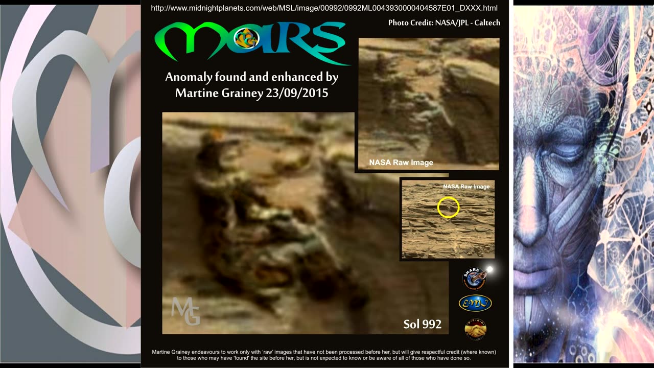 Martian Genesis: Compilation Anomalies Found on Mars # 2