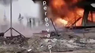 🔥 Yamal, Russia, fire at Kharapurneftegaz facility!