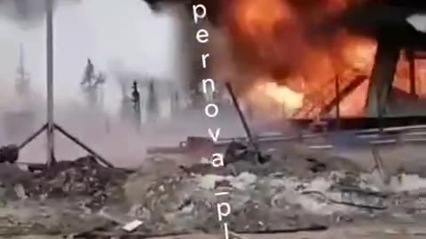 🔥 Yamal, Russia, fire at Kharapurneftegaz facility!