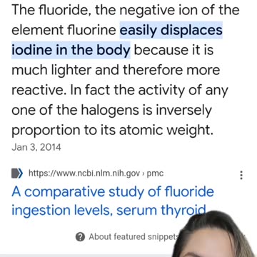 Iodine power
