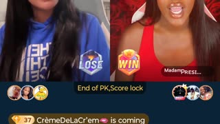 Madam Lo and Savanna bang it out