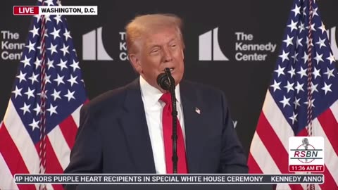 'We'll honor Trump': President vows to make himself Kennedy Center honoree next year