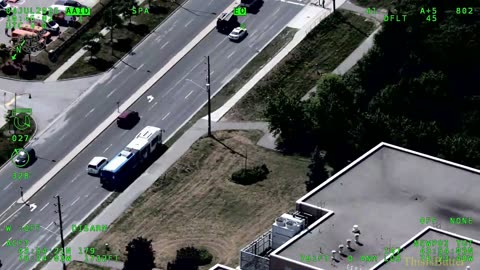 Helicopter video shows motorcycle travelling at speeds in excess of 200 km/h north