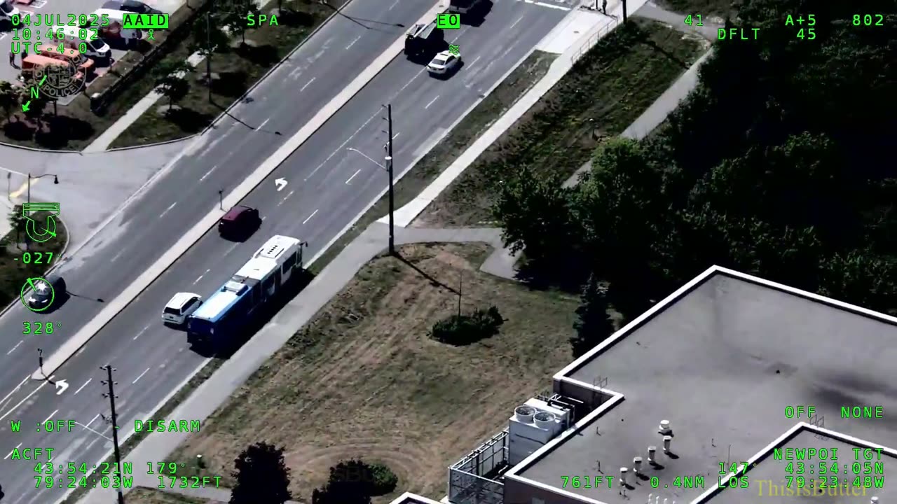Helicopter video shows motorcycle travelling at speeds in excess of 200 km/h north