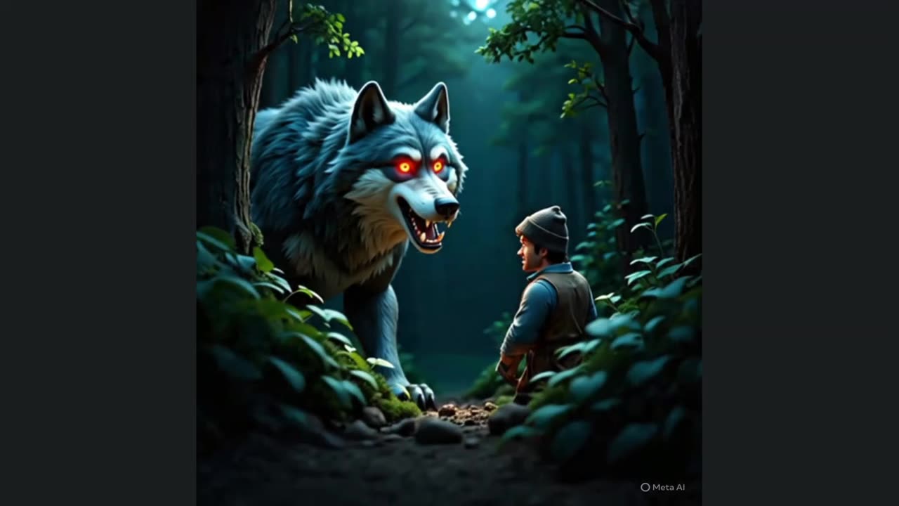 एक लकड़हारा और भेड़िया | ek lakadahaara aur bhediya | kids moral story