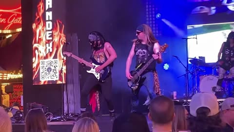 4/10/25 - Spandex Nation - Live at The Fremont Street Experience Las Vegas, NV