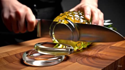 Glass Fruit Cutting AI ASMR | Relax and Unwind with Soothing Sounds of Various Glass Cutting Fruit