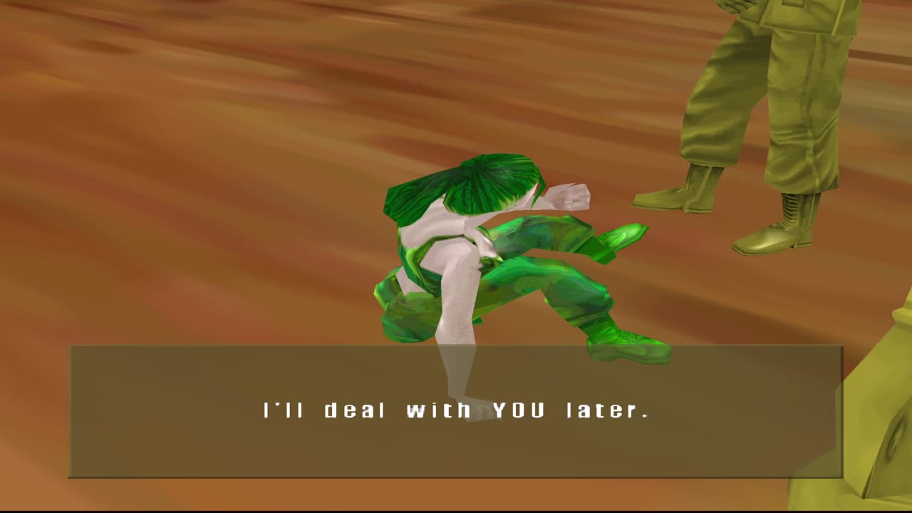 Army Men: Sarge's Heroes - Misión 11.5: FIRE IN THE HOLE!!! - Sega Dreamcast
