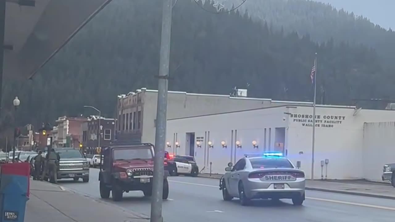 Active shooter reported at Shoshone County Sheriff's Office in Wallace