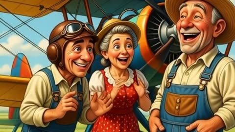 The Farmer’s Silent Flight Challenge ✈️🤣