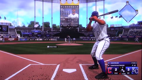 MLB The Show: Kansas City Royals vs Cleveland Guardians (S23 G161)