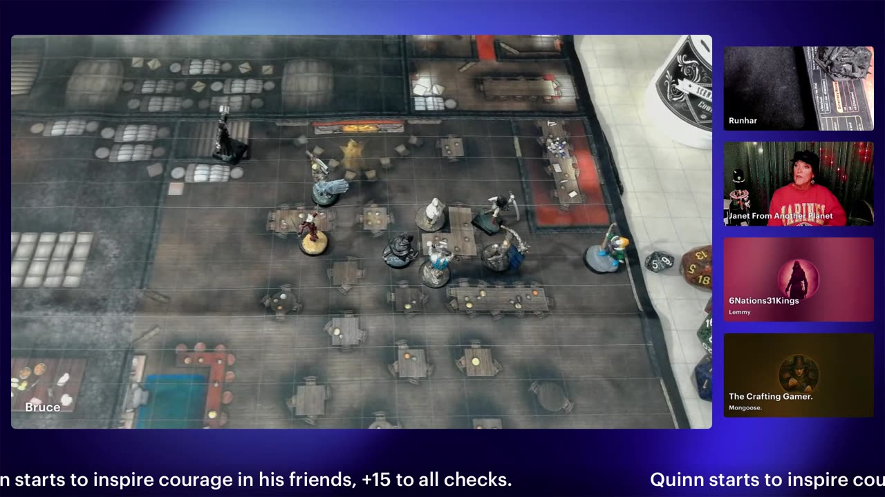 From the Library of Larin Karr, 1NOV25, Livestream d100 TTRPG