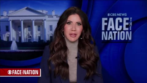 DHS Sec. Kristi Noem just dropped a MASSIVE truth nuke on Fake News Margaret Brennan