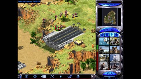 LAND RUSH MATCH - RED ALERT 2: YURIS REVENGE