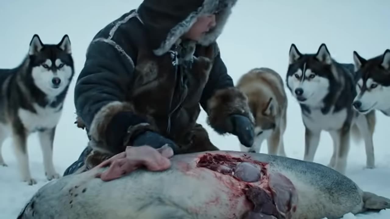 Incredible Hunt in 71°C Heaviest Seal Ever Caught in Yakutia Nomads Surviving