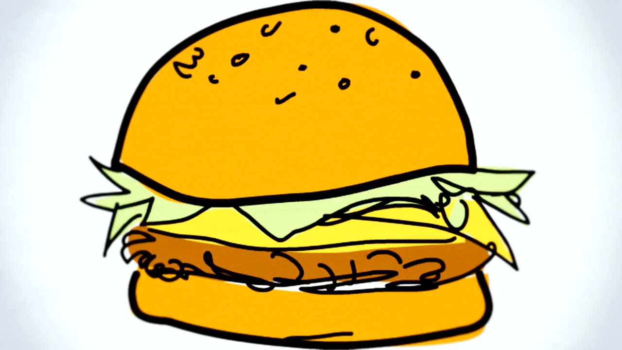 Hamburger, food, nutrition