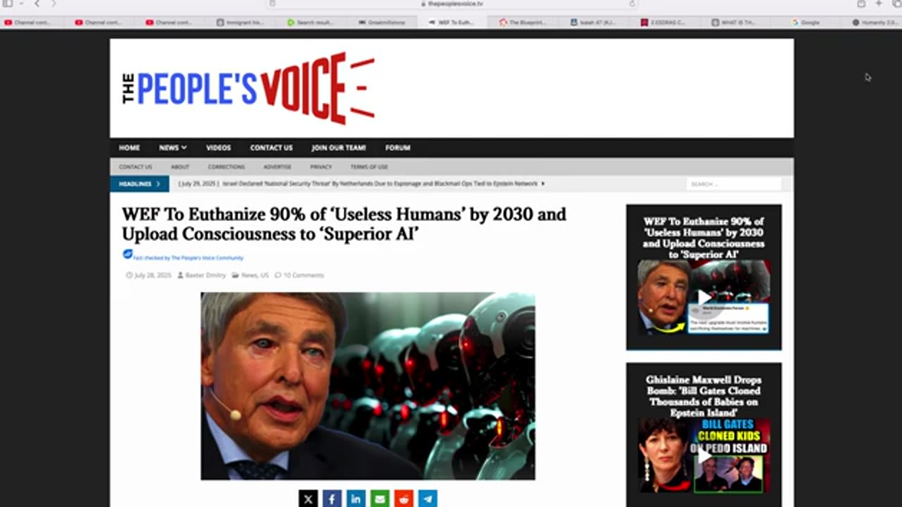 "The begining of GREAT D34TH" Right around the corner