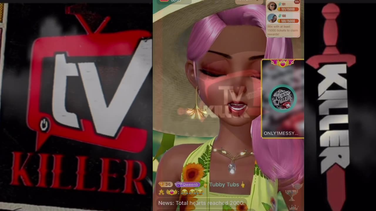 MESSY CALLER VS TIARA IN LADY BEE LIVE