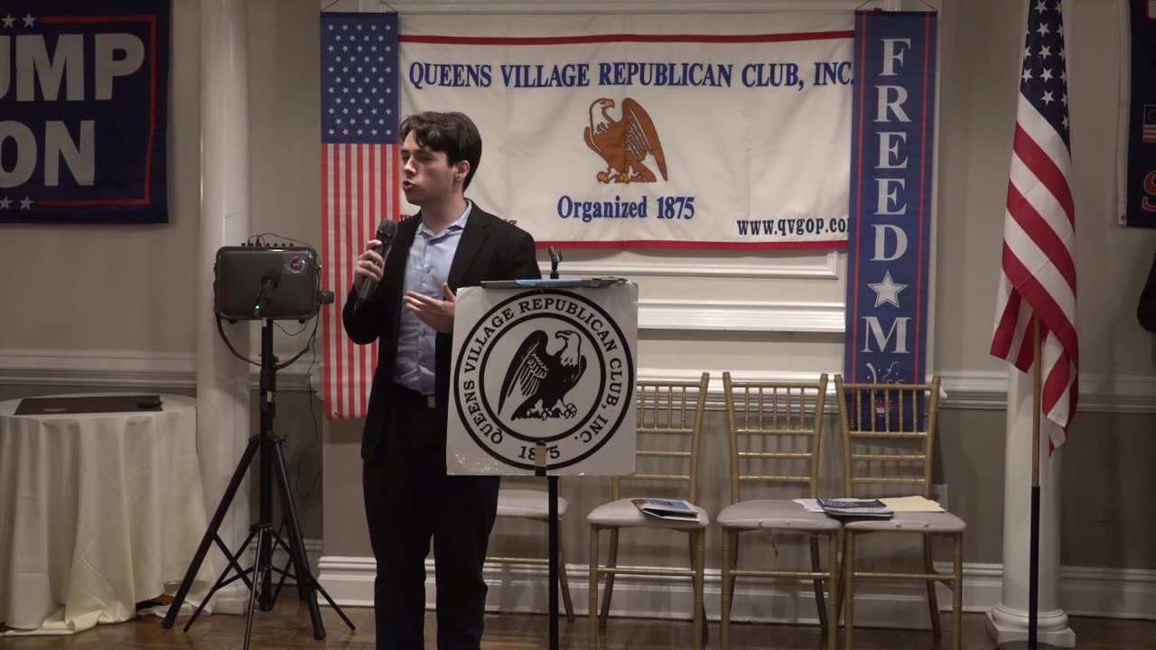 Joe Katz speaks about the Maud Maron for Manhattan DA campaign