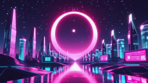 Solar Digital Flare | Retro Synthwave Music 🎶 (No Copyright)