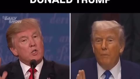 The Trump v Trump Presidential debate!😁