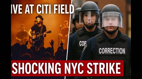 NYC in Chaos: Correctional Officers Strike After 9 Inmate Deaths | Live at Citi Field Tonight!