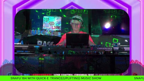 SNAFU 184 WITH QUICK-E TRANCE (UPLIFTING) MUSIC SHOW