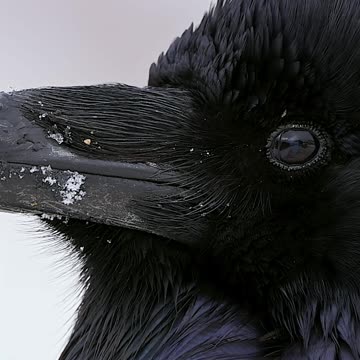 Ravens are said to be one of the world s smartest birds 🐦‍⬛ #Animals #Shorts #Nature #Rave