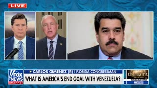 Will Cain Asks Carlos Gimenez How Eliminating Nicolas Maduro 'Serves America First Interests'