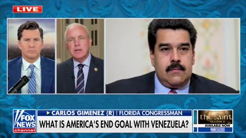 Will Cain Asks Carlos Gimenez How Eliminating Nicolas Maduro 'Serves America First Interests'