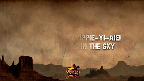 Johnny Cash - Ghost Riders in the Sky (Lyrics)