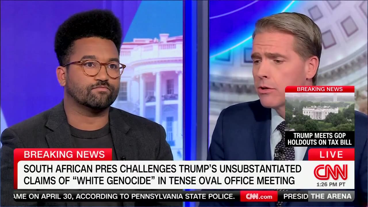 Scott Jennings Says Trump Confronting South African President Over Farmers 'Had To Happen'