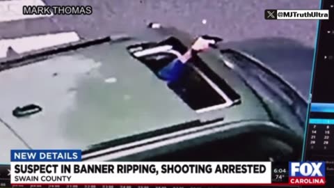 Crazy leftists shoots at Home of man with MAGA Sign