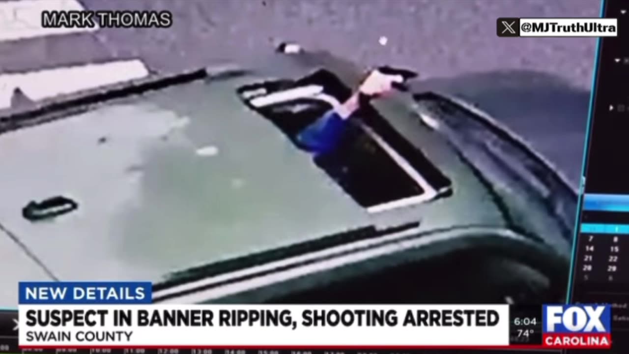 Crazy leftists shoots at Home of man with MAGA Sign